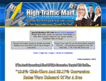 Tablet Screenshot of hightrafficmart.com